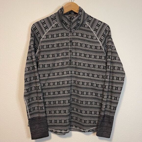 Kavu Desolate Quarter Zip Long Sleeve Base Layer Top Size XL - Picture 1 of 8